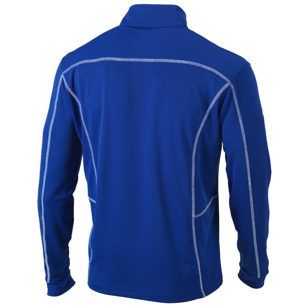 Royal Texas Rangers Columbia Shotgun Omni-Wick Quarter-Zip Pullover Jacket