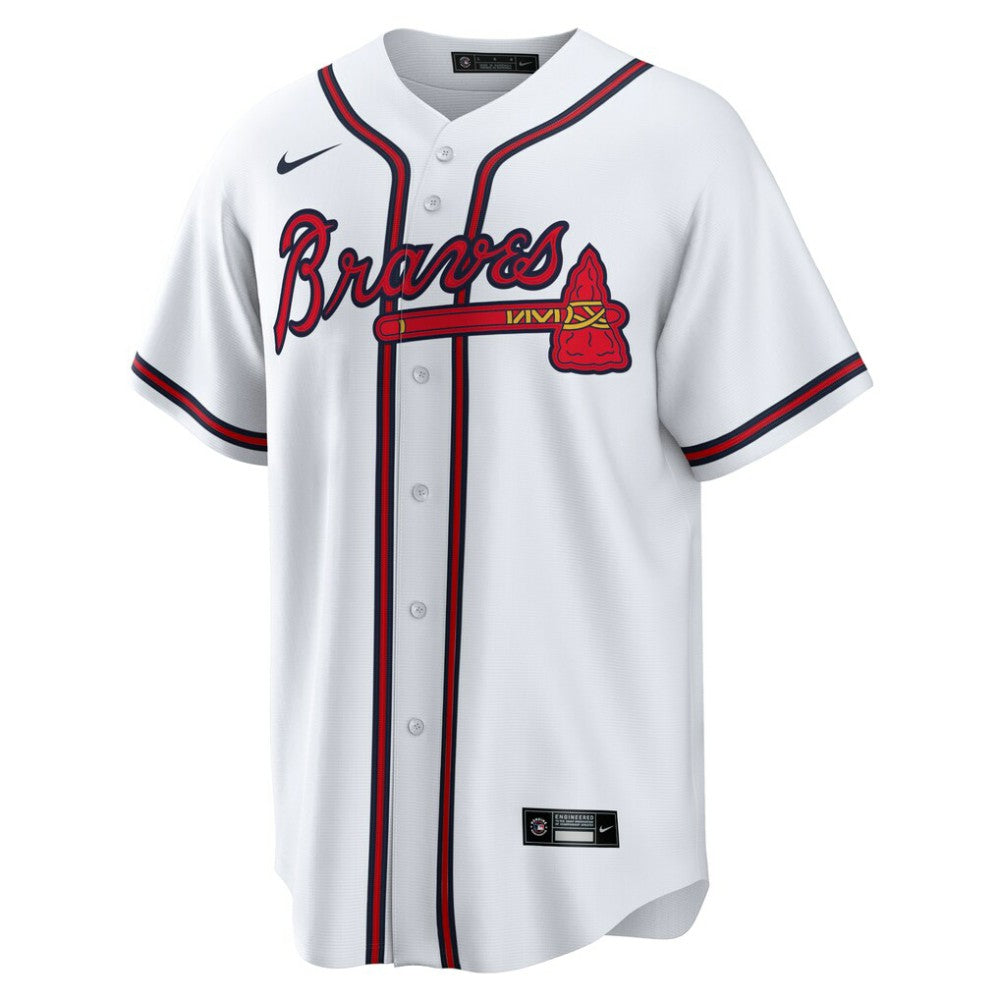 White Austin Riley Atlanta Braves Nike Home Replica Player Jersey