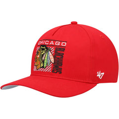 NHL Chicago Blackhawks '47 Reflex Hitch Snapback Hat
