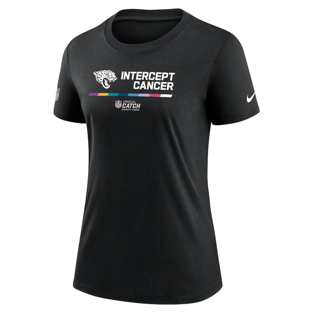 Women's NFL Crucial Catch Performance T-Shirt - Jacksonville Jaguars T-shirts