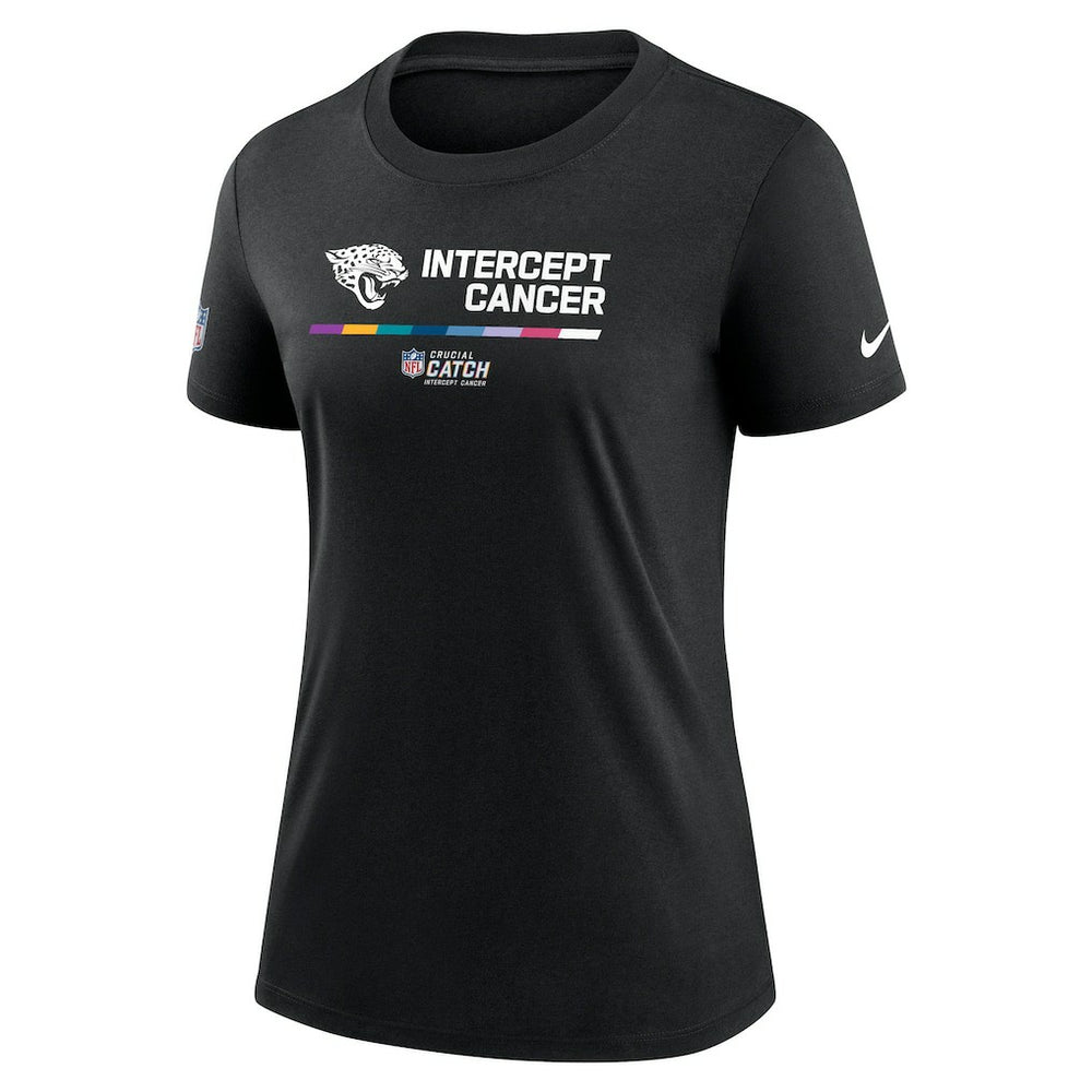 Women's NFL Crucial Catch Performance T-Shirt - Jacksonville Jaguars T-shirts