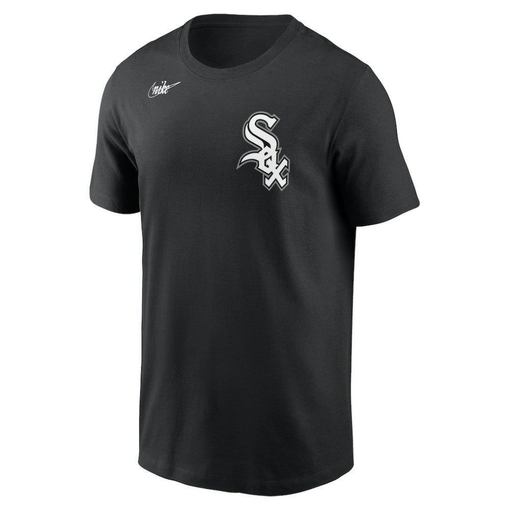 Black Bo Jackson Chicago White Sox Nike Cooperstown Collection Name & Number T-Shirt