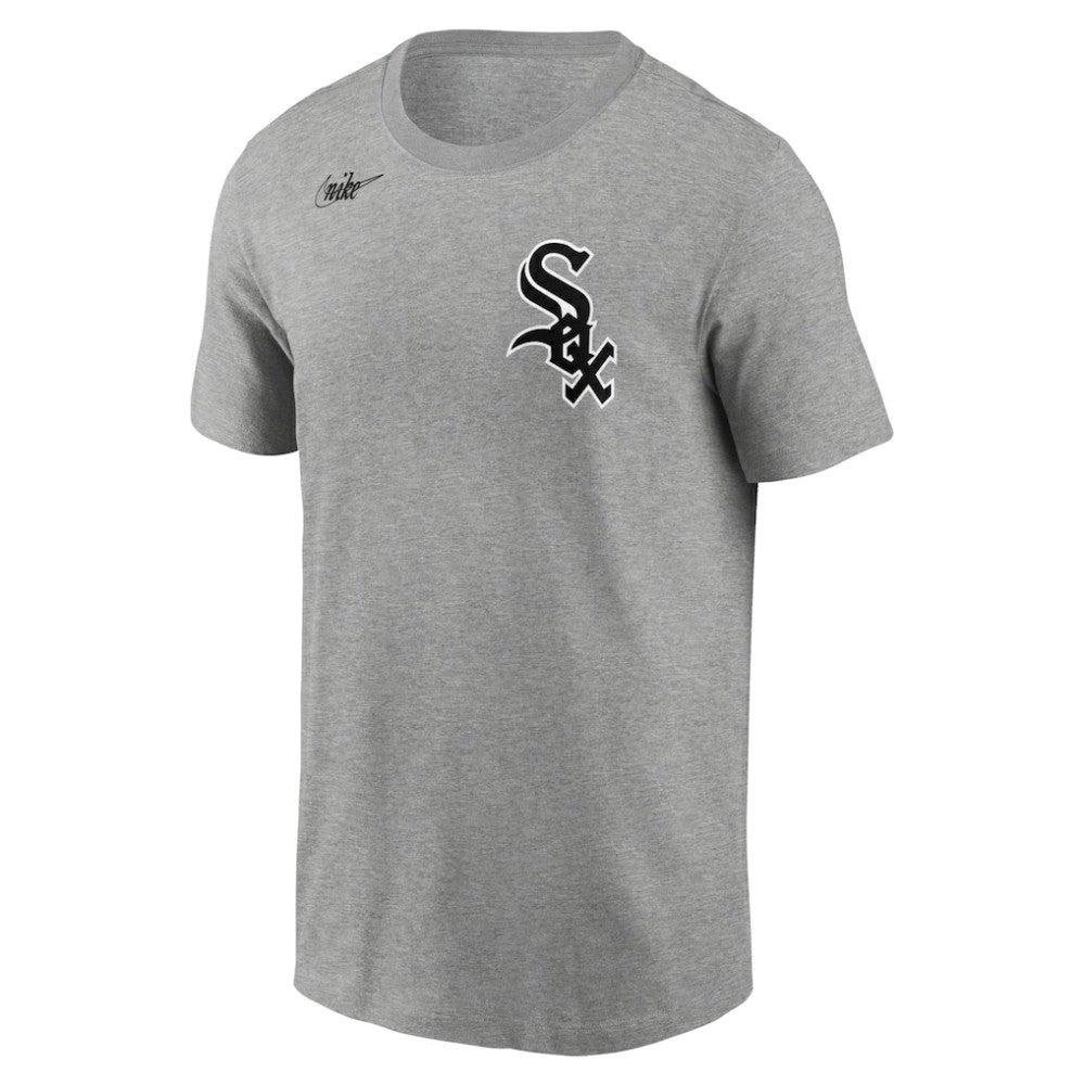 Heathered Gray Bo Jackson Chicago White Sox Nike Cooperstown Collection Name & Number T-Shirt