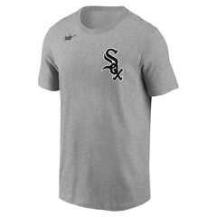 Heathered Gray Bo Jackson Chicago White Sox Nike Cooperstown Collection Name & Number T-Shirt