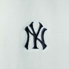 Light Blue New York Yankees The Wild Collective Women's Two-Hit Quarter-Zip Pullover Top