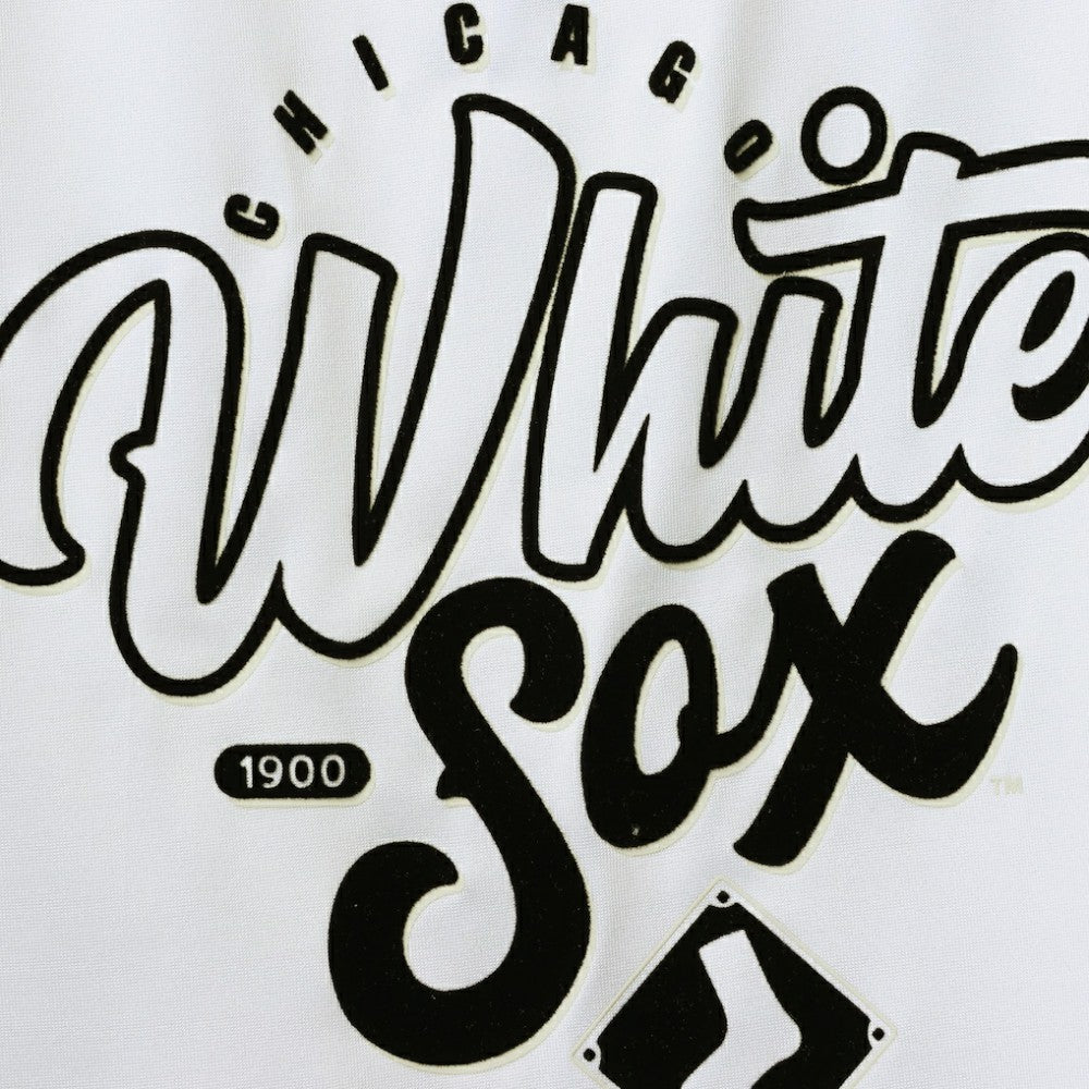 White Chicago White Sox The Wild Collective Women's Open Back Twist-Tie Tank Top