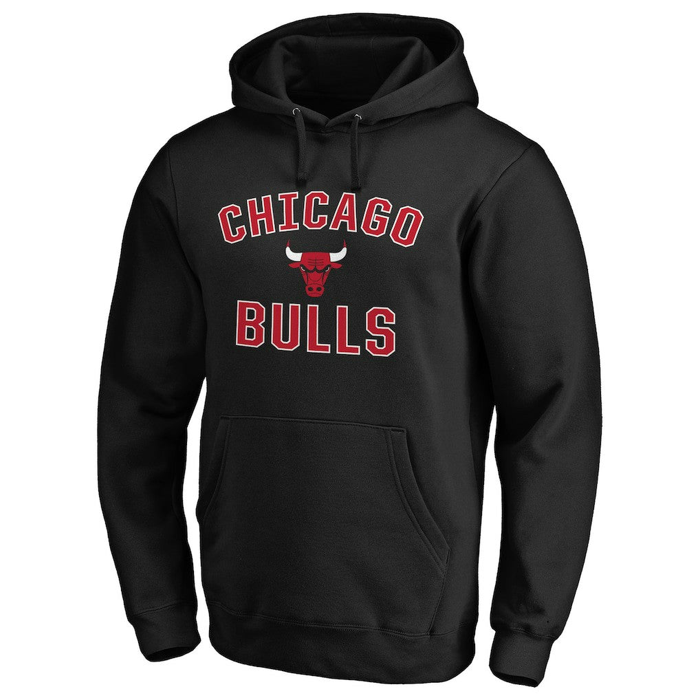 Black Victory Arch Pullover Hoodie