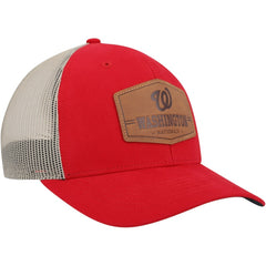 Red/Natural Washington Nationals '47 Rawhide Trucker Snapback Hat