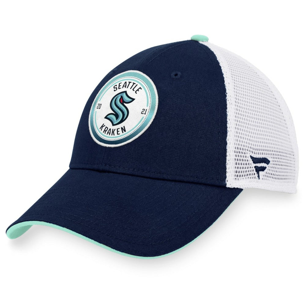 NHL Seattle Kraken Fanatics Iconic Gradient Trucker Snapback Hat