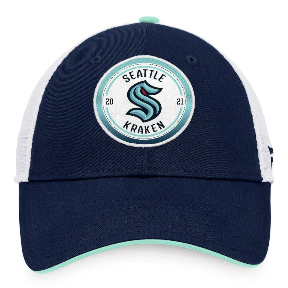 NHL Seattle Kraken Fanatics Iconic Gradient Trucker Snapback Hat