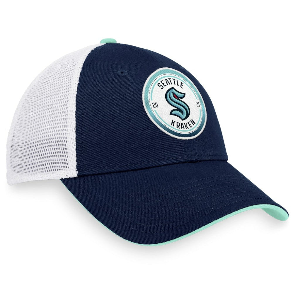 NHL Seattle Kraken Fanatics Iconic Gradient Trucker Snapback Hat