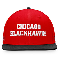 NHL Chicago Blackhawks Fanatics Iconic Color Blocked Snapback Hat