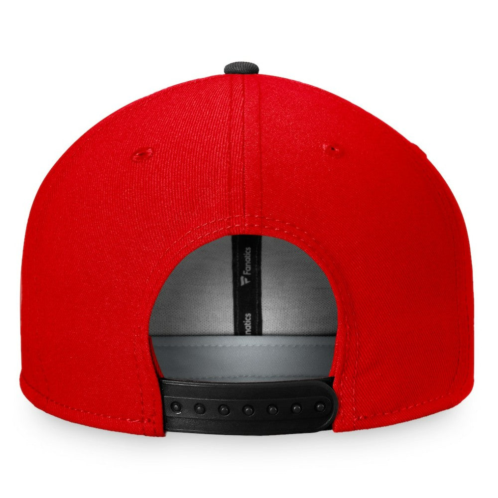 NHL Chicago Blackhawks Fanatics Iconic Color Blocked Snapback Hat
