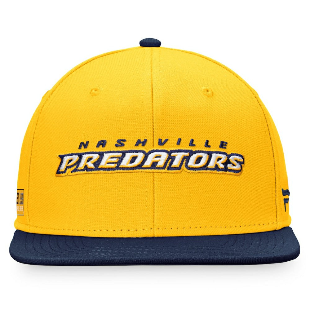 NHL Nashville Predators Fanatics Iconic Color Blocked Snapback Hat