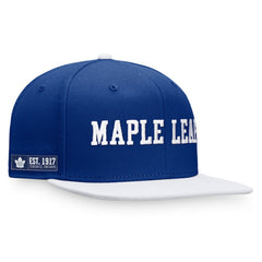NHL Toronto Maple Leafs Fanatics Iconic Color Blocked Snapback Hat