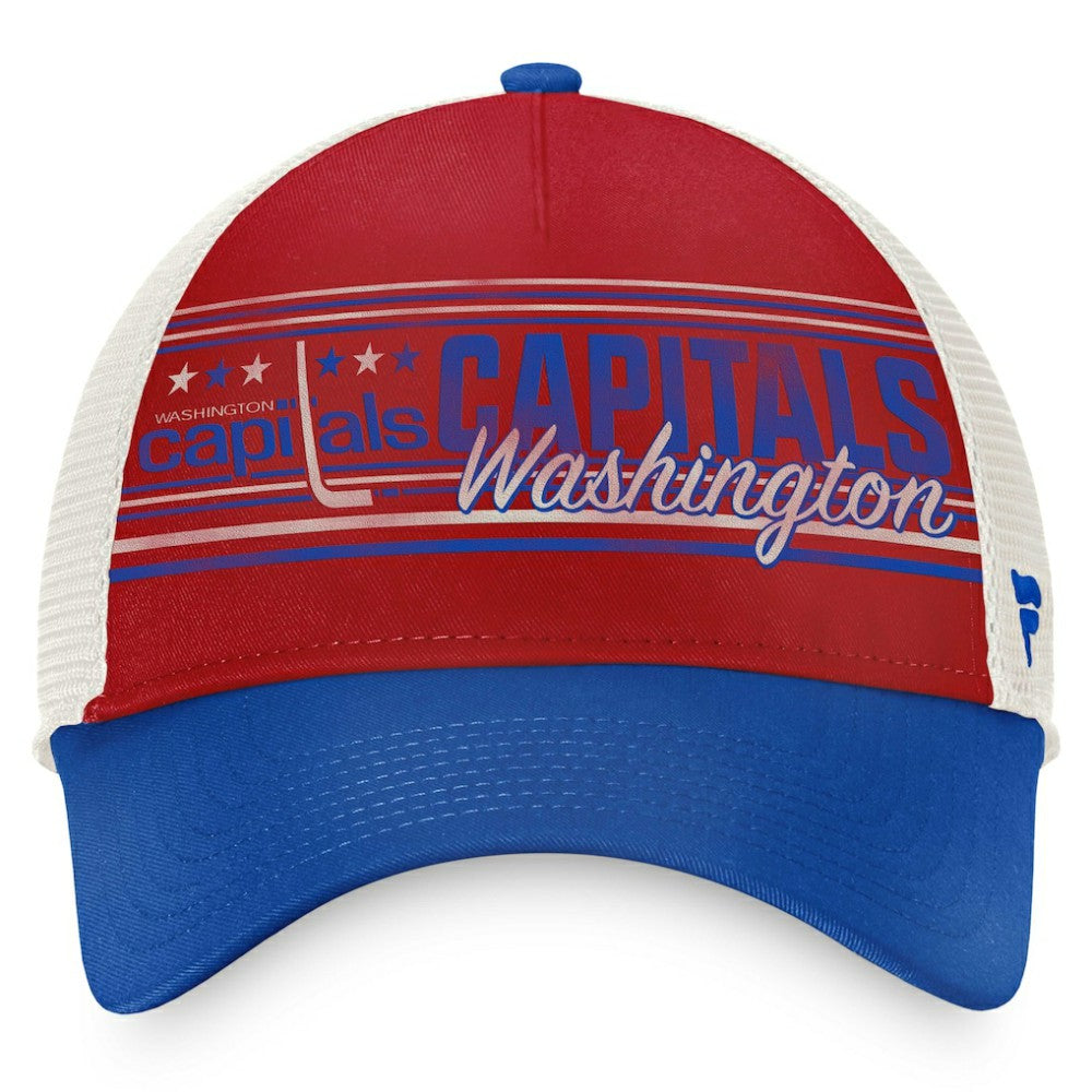 NHL Washington Capitals Fanatics True Classic Retro Trucker Snapback Hat