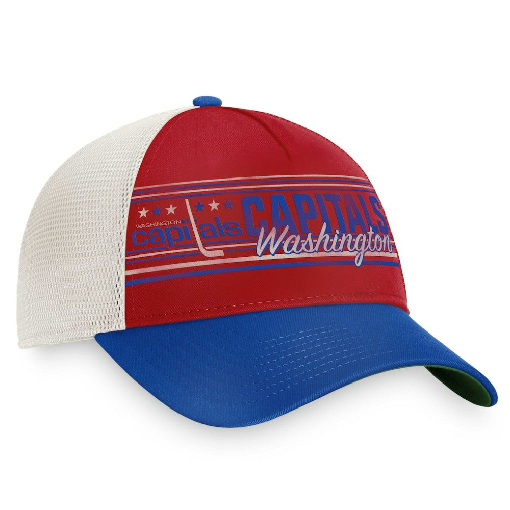 NHL Washington Capitals Fanatics True Classic Retro Trucker Snapback Hat