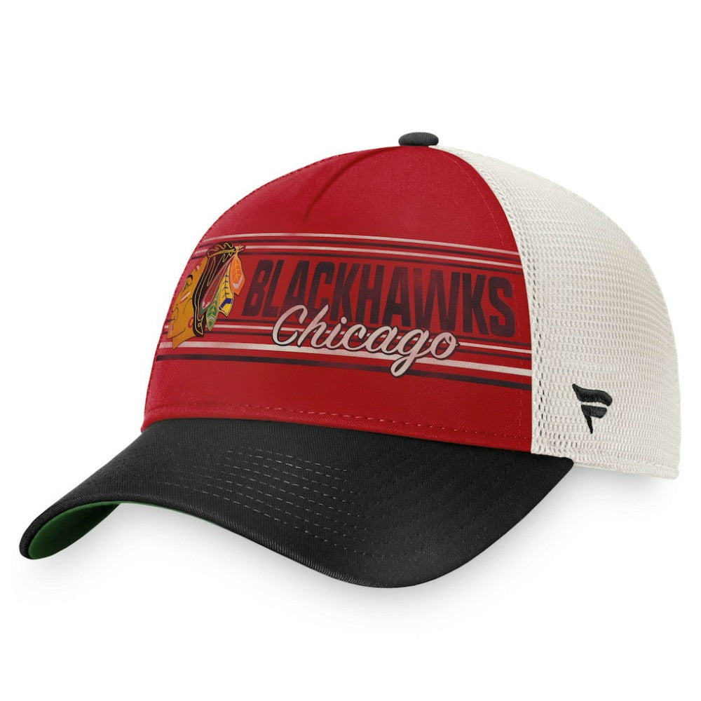 NHL Chicago Blackhawks Fanatics True Classic Retro Trucker Snapback Hat