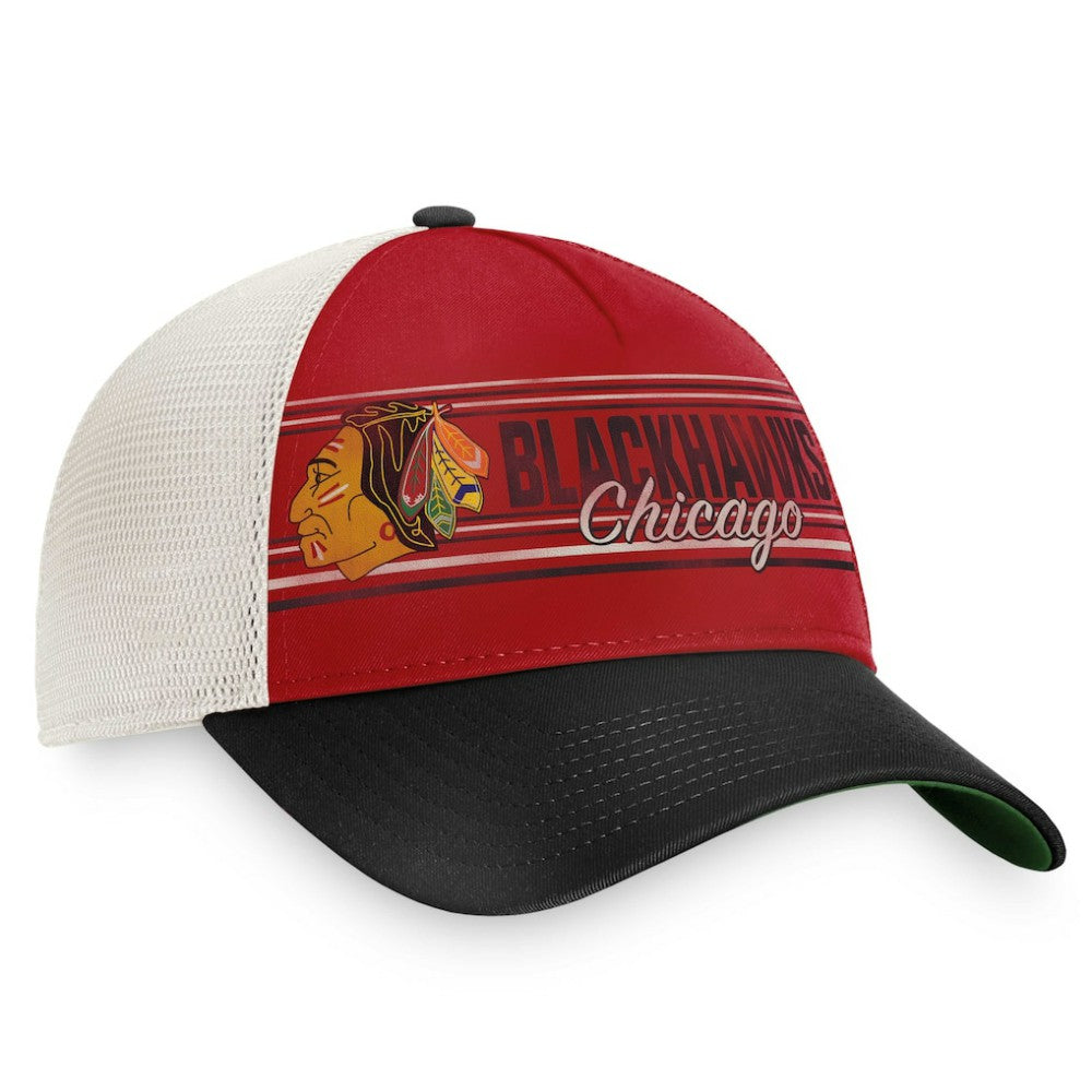 NHL Chicago Blackhawks Fanatics True Classic Retro Trucker Snapback Hat