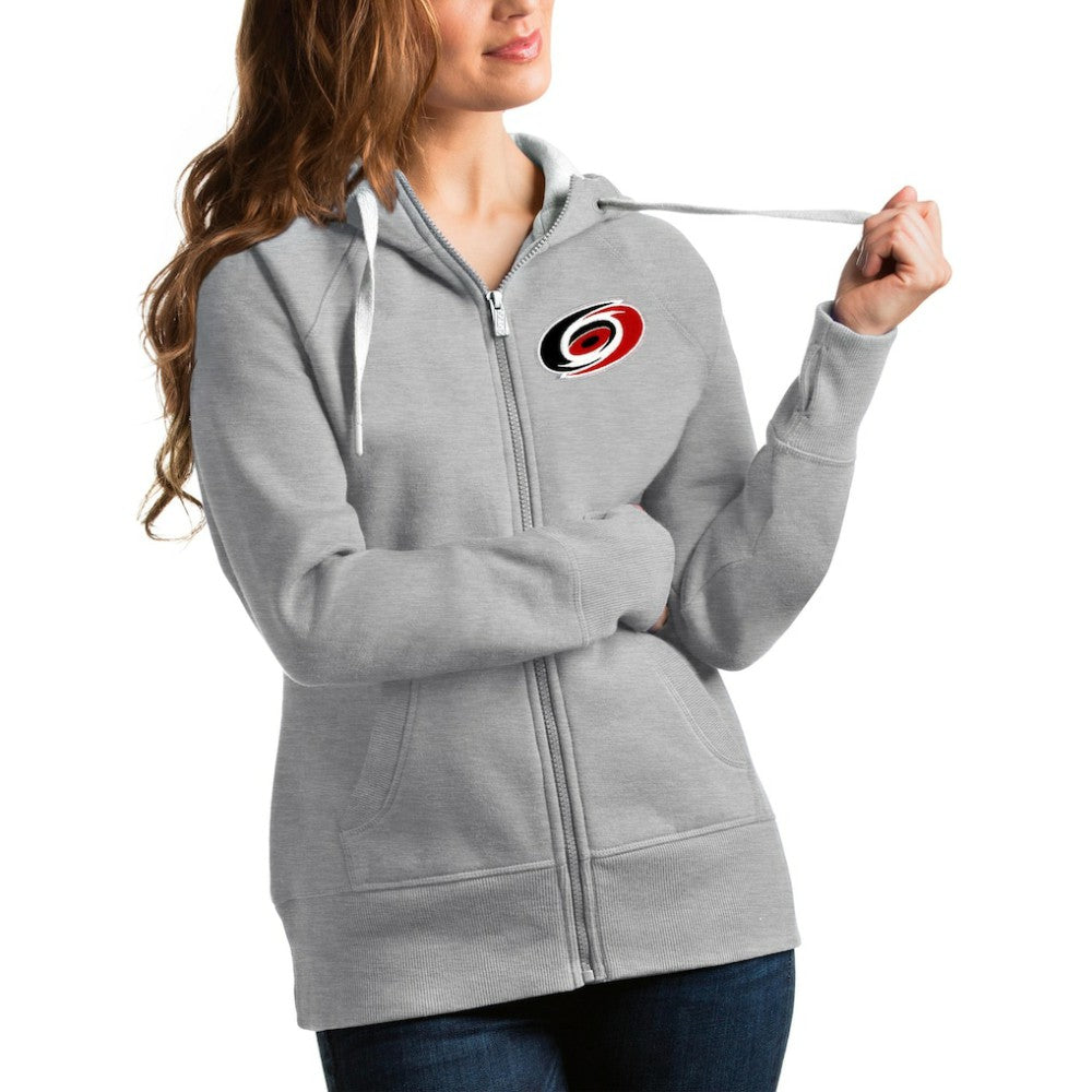 NHL Carolina Hurricanes Antigua Women's Victory Full-Zip Hoodie