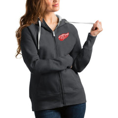 NHL Detroit Red Wings Antigua Women's Victory Full-Zip Hoodie
