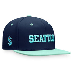 NHL Seattle Kraken Fanatics Heritage City Two-Tone Snapback Hat