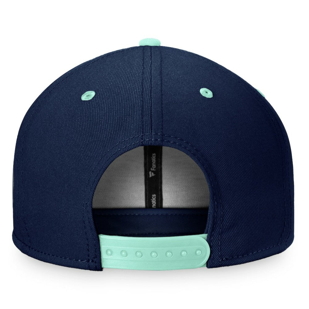 NHL Seattle Kraken Fanatics Heritage City Two-Tone Snapback Hat