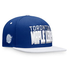 NHL Toronto Maple Leafs Fanatics Heritage Retro Two-Tone Snapback Hat