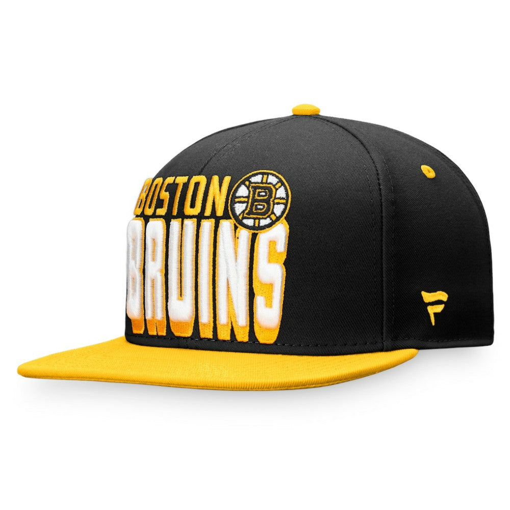 NHL Boston Bruins Fanatics Heritage Retro Two-Tone Snapback Hat