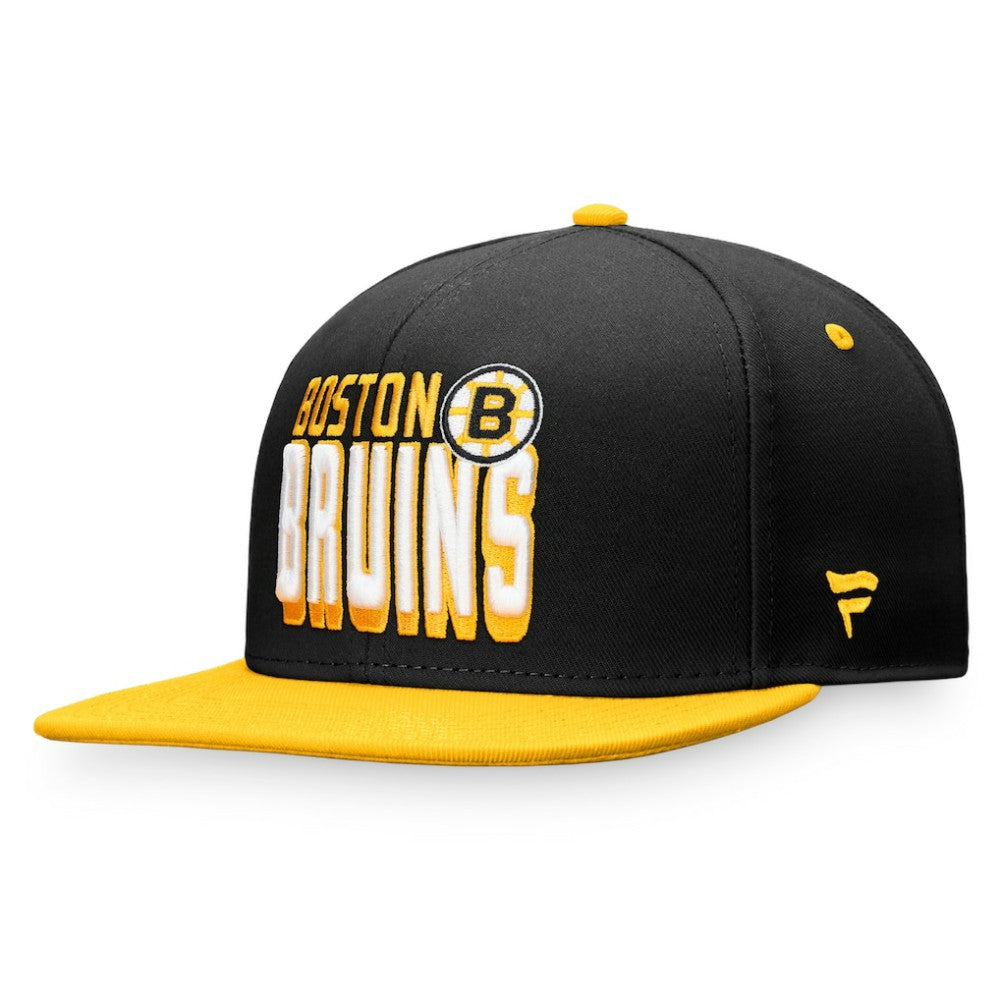 NHL Boston Bruins Fanatics Heritage Retro Two-Tone Snapback Hat