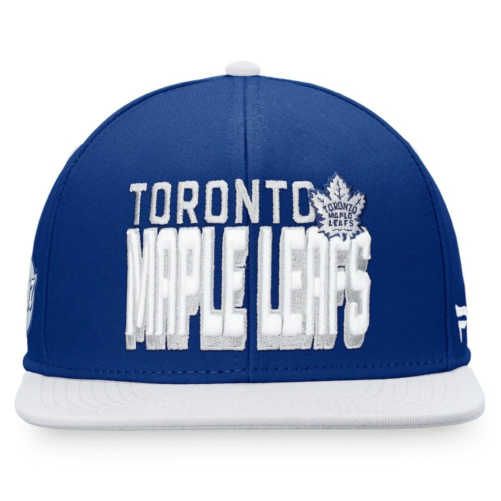 NHL Toronto Maple Leafs Fanatics Heritage Retro Two-Tone Snapback Hat