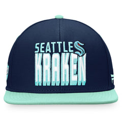 NHL Seattle Kraken Fanatics Heritage Retro Two-Tone Snapback Hat