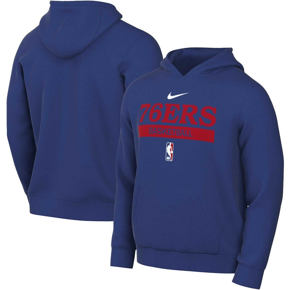 Nike Philadelphia 76ers 2022/23 Spotlight On-Court Practice Performance Pullover Hoodie