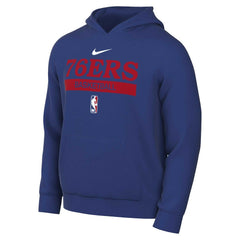Nike Philadelphia 76ers 2022/23 Spotlight On-Court Practice Performance Pullover Hoodie