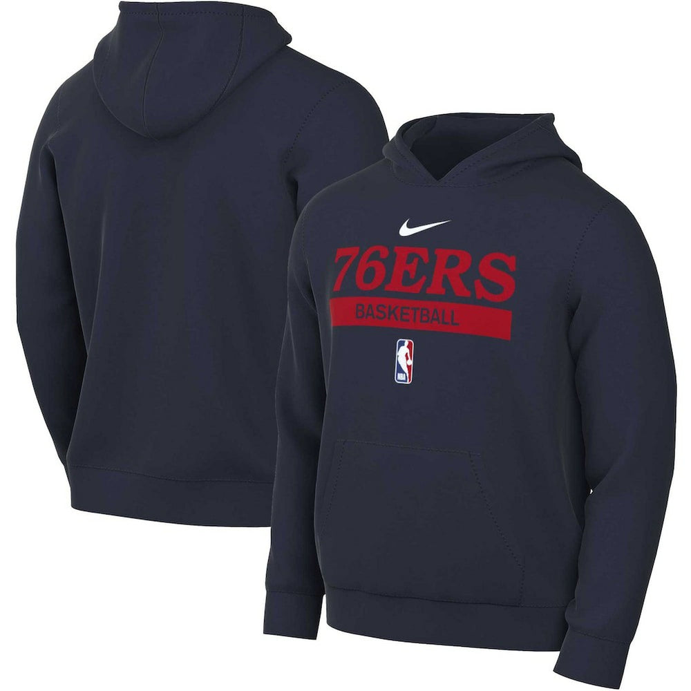 Nike Philadelphia 76ers 2022/23 Spotlight On-Court Practice Performance Pullover Hoodie
