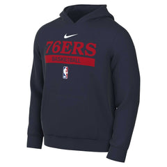 Nike Philadelphia 76ers 2022/23 Spotlight On-Court Practice Performance Pullover Hoodie