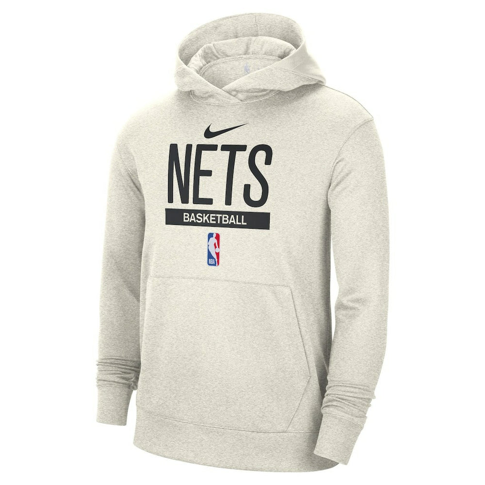 Nike Brooklyn Nets 2022/23 Spotlight On-Court Practice Performance Pullover Hoodie