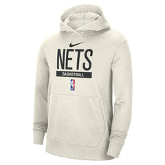 Nike Brooklyn Nets 2022/23 Spotlight On-Court Practice Performance Pullover Hoodie