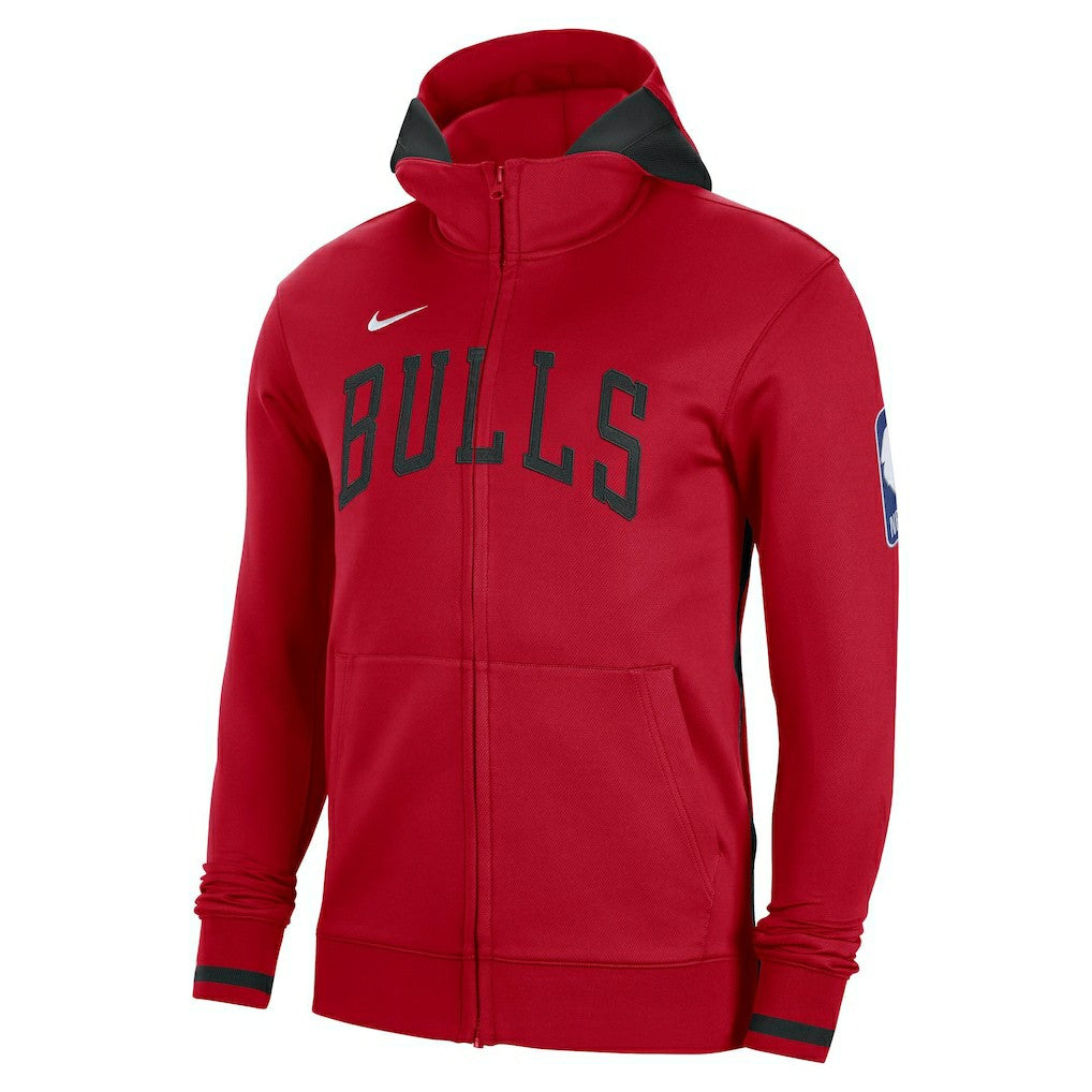 Nike Chicago Bulls Authentic Showtime Performance Full-Zip Hoodie