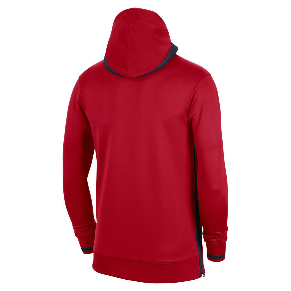 Nike Washington Wizards Authentic Showtime Performance Full-Zip Hoodie
