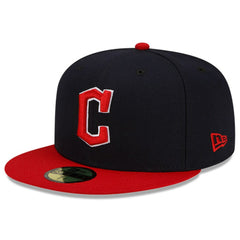 Navy/Red Cleveland Guardians New Era Home Authentic Collection On-Field 59FIFTY Fitted Hat