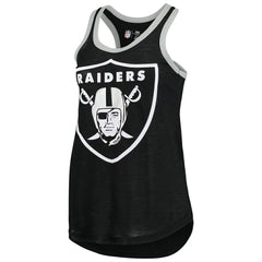 G-III 4Her by Carl Banks Women's Tater Burnout Tank Top - Las Vegas Raiders Tops