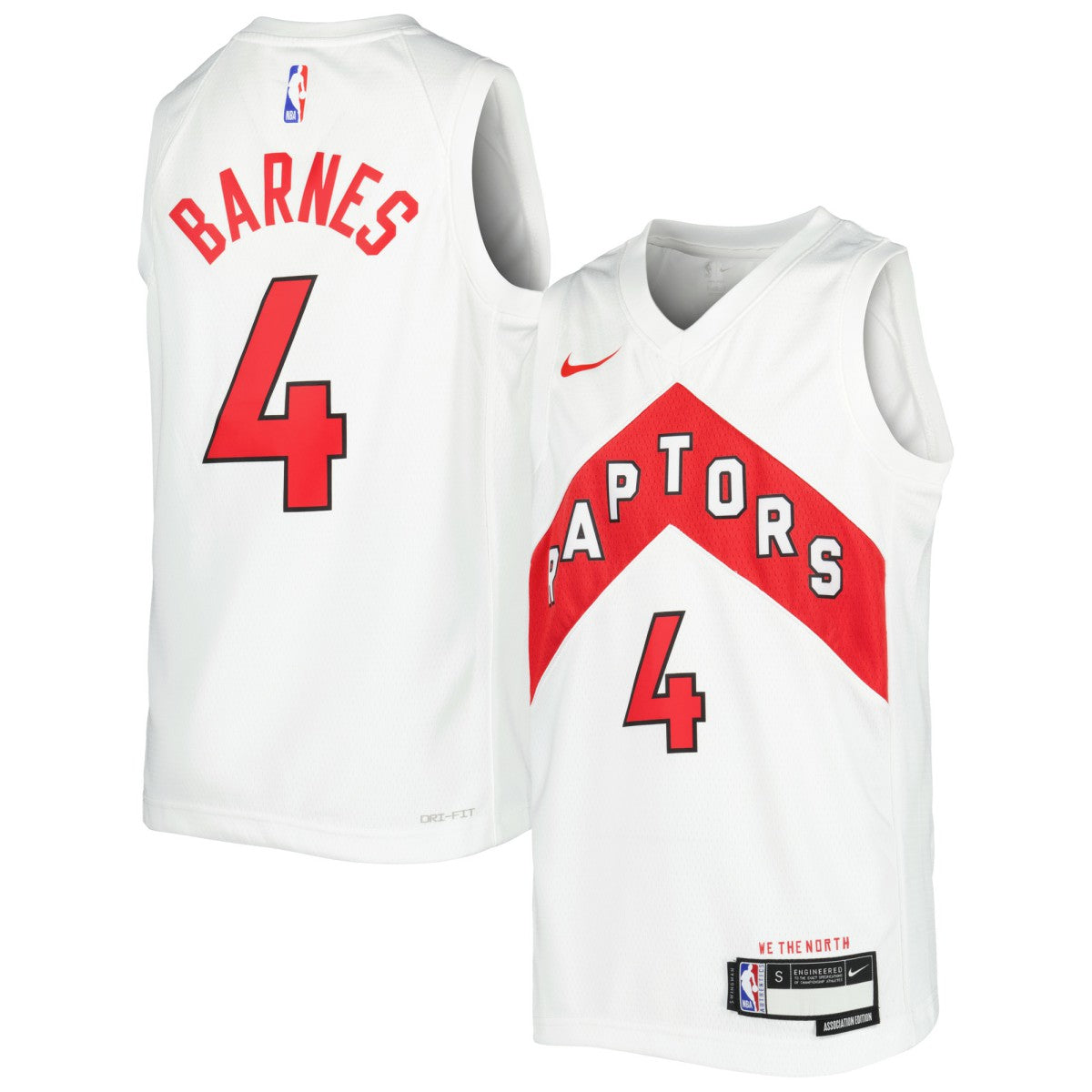 Nike Scottie Barnes Toronto Raptors Youth Swingman Jersey