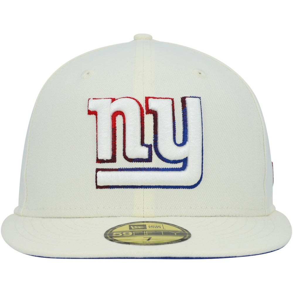 Chrome Color Dim 59FIFTY Fitted Hat - New York Giants Hats