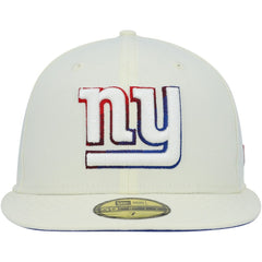 Chrome Color Dim 59FIFTY Fitted Hat - New York Giants Hats