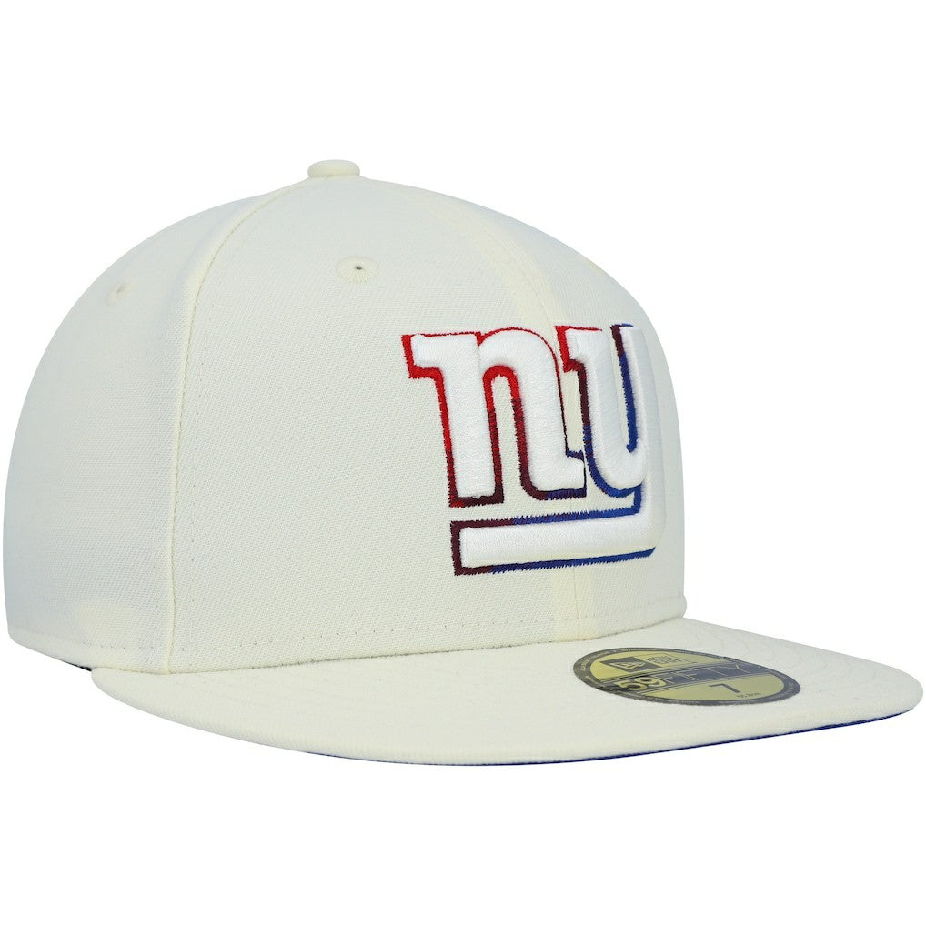 Chrome Color Dim 59FIFTY Fitted Hat - New York Giants Hats