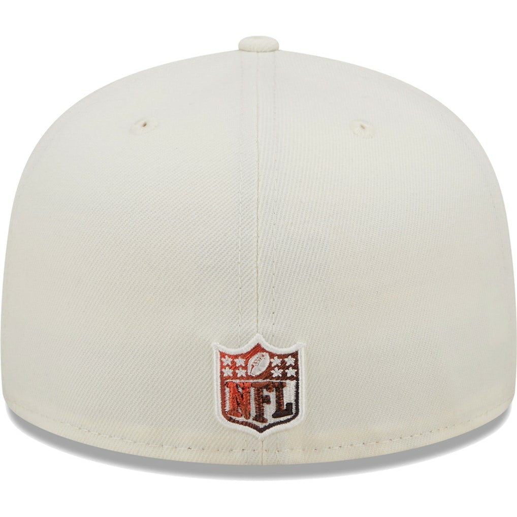 Chrome Color Dim 59FIFTY Fitted Hat - Cleveland Browns Hats