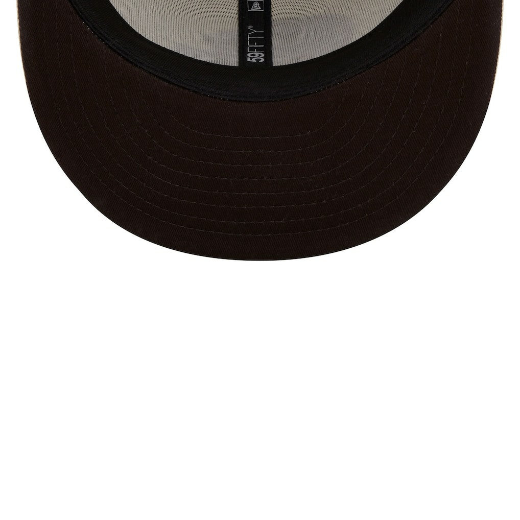 Chrome Color Dim 59FIFTY Fitted Hat - Cleveland Browns Hats