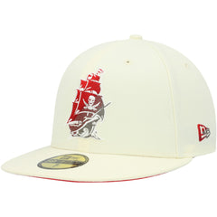 Chrome Color Dim 59FIFTY Fitted Hat - Tampa Bay Buccaneers Hats
