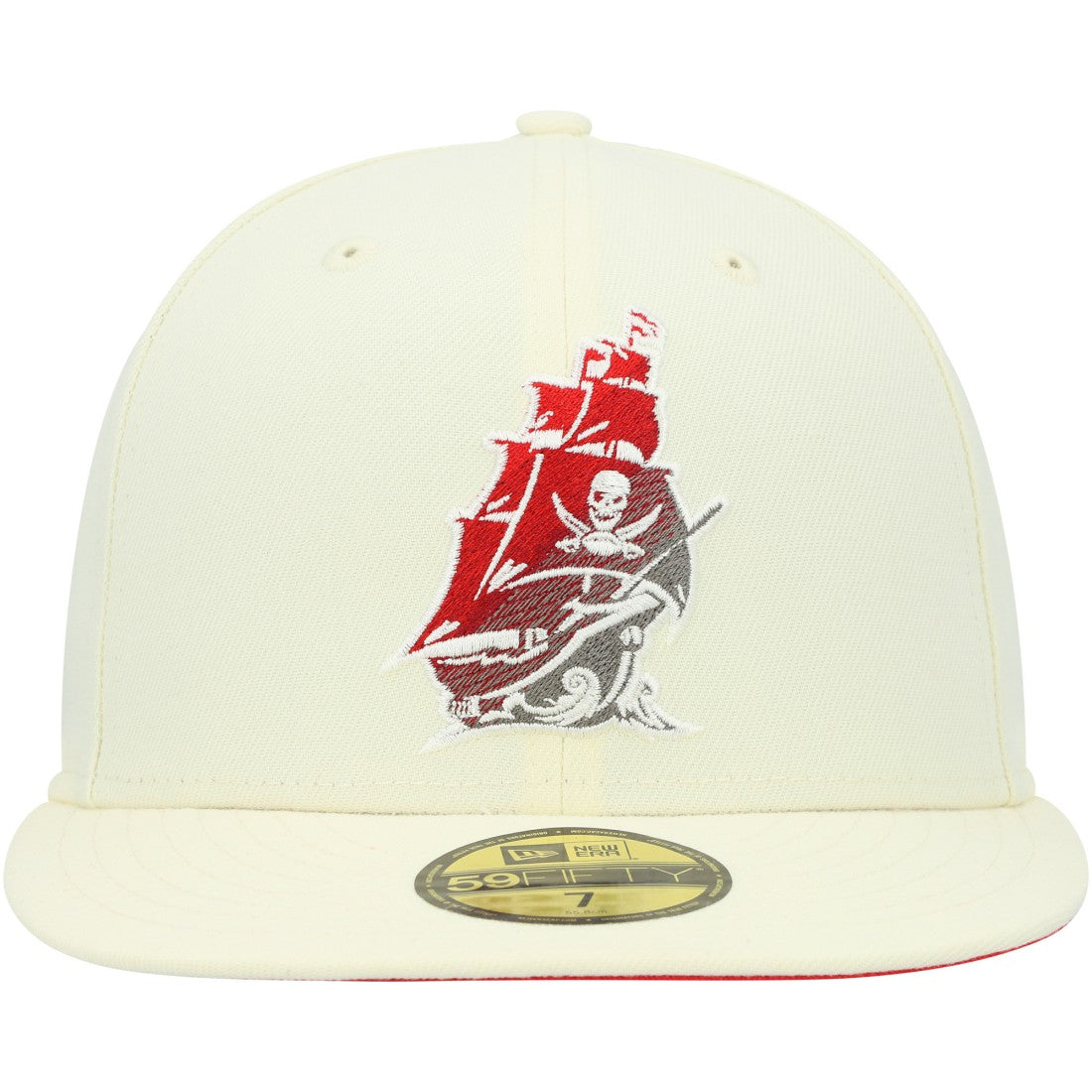 Chrome Color Dim 59FIFTY Fitted Hat - Tampa Bay Buccaneers Hats